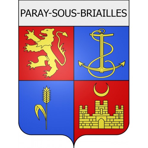Stickers coat of arms Viviers adhesive sticker