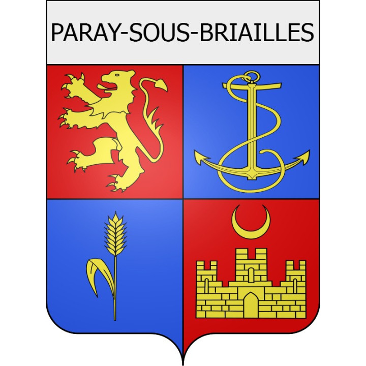 Pegatinas escudo de armas de Viviers adhesivo de la etiqueta engomada