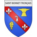 saint-bonnet-tronçais 03 ville Stickers blason autocollant adhésif