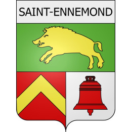 Pegatinas escudo de armas de Viviers adhesivo de la etiqueta engomada