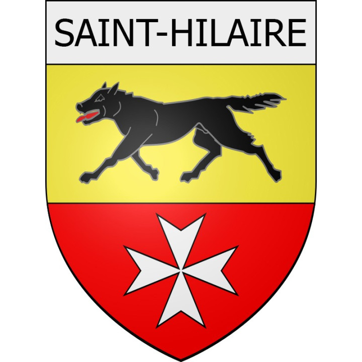 Pegatinas escudo de armas de Viviers adhesivo de la etiqueta engomada