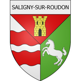 Stickers coat of arms Viviers adhesive sticker