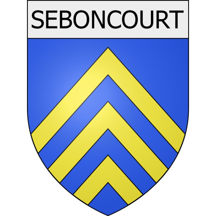 Viviers Sticker wappen, gelsenkirchen, augsburg, klebender aufkleber