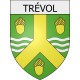 trévol 03 ville Stickers blason autocollant adhésif