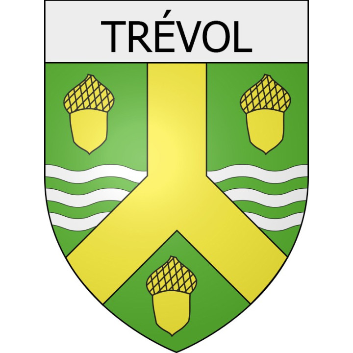 Stickers coat of arms Viviers adhesive sticker