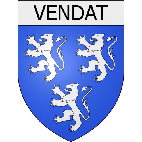 Stickers coat of arms Viviers adhesive sticker