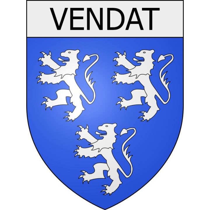 Stickers coat of arms Viviers adhesive sticker