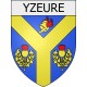 yzeure 03 ville Stickers blason autocollant adhésif