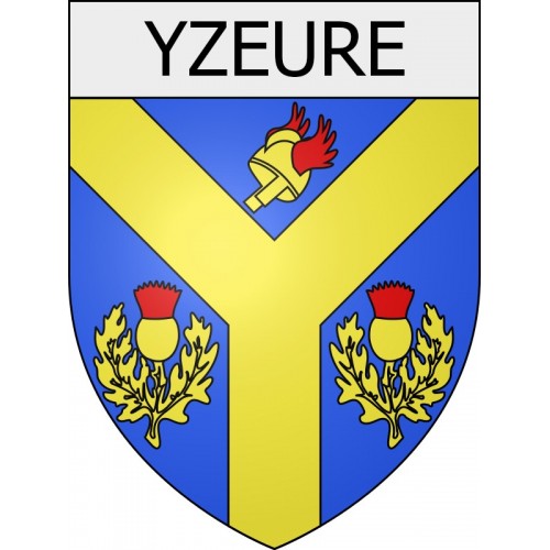 Stickers coat of arms Viviers adhesive sticker