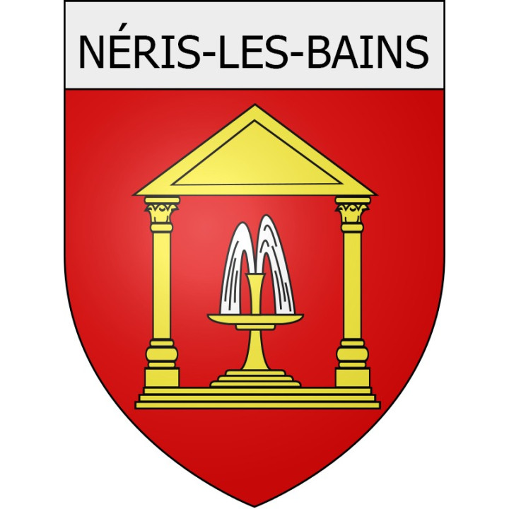 Stickers coat of arms Viviers adhesive sticker