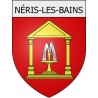 néris-les-bains 03 ville Stickers blason autocollant adhésif