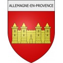 allemagne-en-provence 04 ville Stickers blason autocollant adhésif