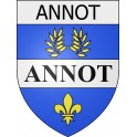 Pegatinas escudo de armas de Annot adhesivo de la etiqueta engomada