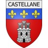 castellane 04 ville Stickers blason autocollant adhésif