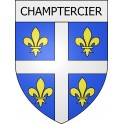 champtercier 04 ville Stickers blason autocollant adhésif