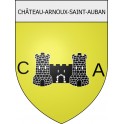 château-arnoux-saint-auban 04 ville Stickers blason autocollant adhésif