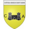 château-arnoux-saint-auban 04 ville Stickers blason autocollant adhésif