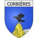 corbières 04 ville Stickers blason autocollant adhésif