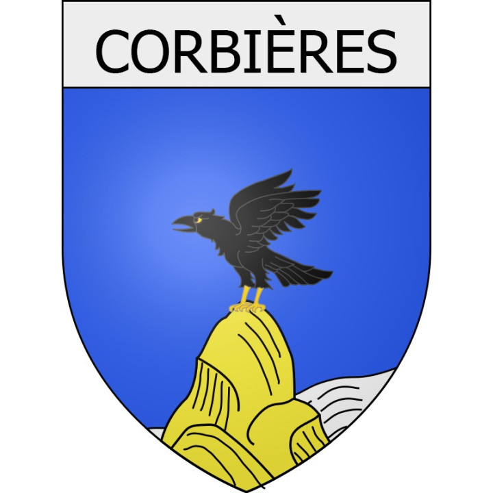 corbières 04 ville Stickers blason autocollant adhésif