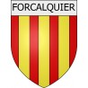 forcalquier 04 ville Stickers blason autocollant adhésif