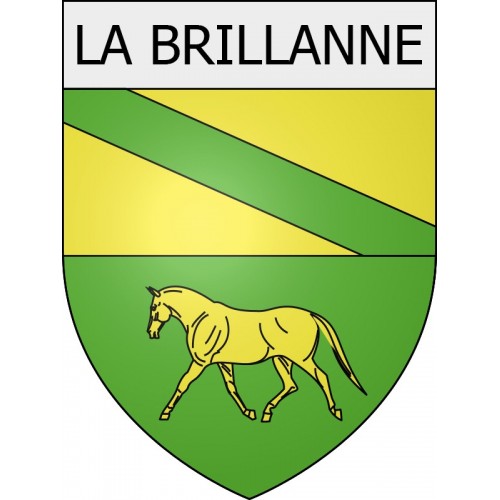 Stickers coat of arms Blausasc adhesive sticker