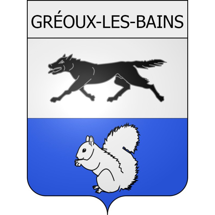 Blausasc Sticker wappen, gelsenkirchen, augsburg, klebender aufkleber