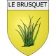 le-brusquet 04 ville Stickers blason autocollant adhésif