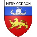 Méry-Corbon 14 ville Stickers blason autocollant adhésif