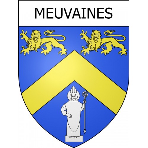 Adesivi stemma Meuvaines adesivo