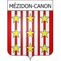 Mézidon-Canon 14 ville Stickers blason autocollant adhésif