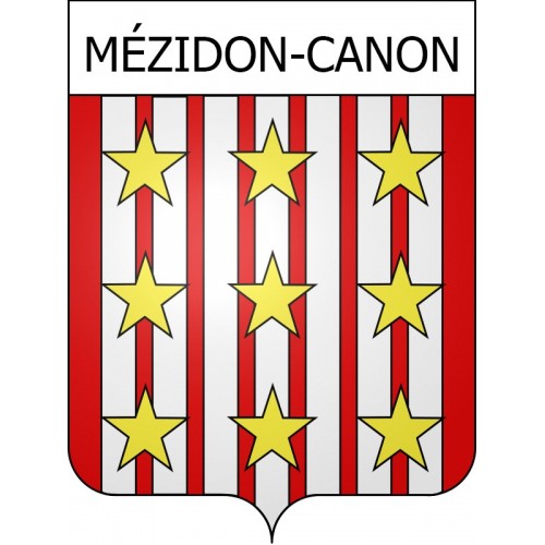 Mézidon-Canon Sticker wappen, gelsenkirchen, augsburg, klebender aufkleber