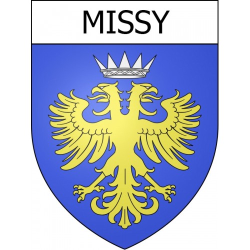 Missy 14 ville Stickers blason autocollant adhésif