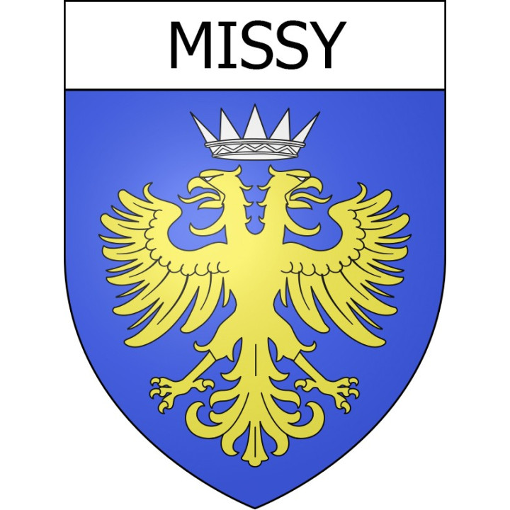 Missy 14 ville Stickers blason autocollant adhésif