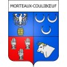 Stickers coat of arms Morteaux-Coulibœuf adhesive sticker