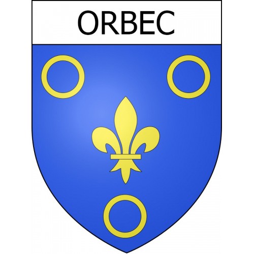 Adesivi stemma Orbec adesivo