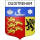 Ouistreham Sticker wappen, gelsenkirchen, augsburg, klebender aufkleber