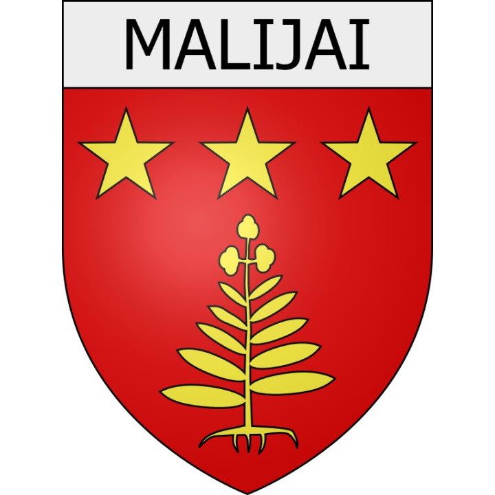 malijai 04 ville Stickers blason autocollant adhésif