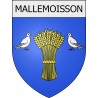 mallemoisson 04 ville Stickers blason autocollant adhésif