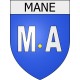 Stickers coat of arms Blausasc adhesive sticker