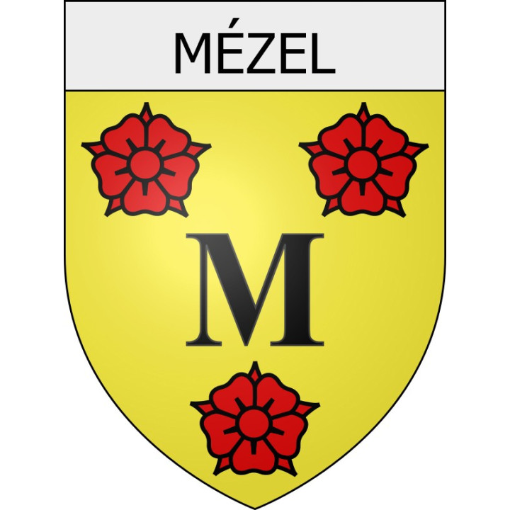 Stickers coat of arms Blausasc adhesive sticker