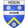 Stickers coat of arms Blausasc adhesive sticker
