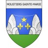 Moustiers-Sainte-Marie 04 ville Stickers blason autocollant adhésif