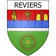 Reviers Sticker wappen, gelsenkirchen, augsburg, klebender aufkleber