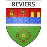 Reviers Sticker wappen, gelsenkirchen, augsburg, klebender aufkleber