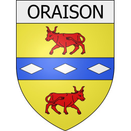 Stickers coat of arms Blausasc adhesive sticker