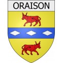 Stickers coat of arms Blausasc adhesive sticker