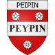 Peipin 04 ville Stickers blason autocollant adhésif