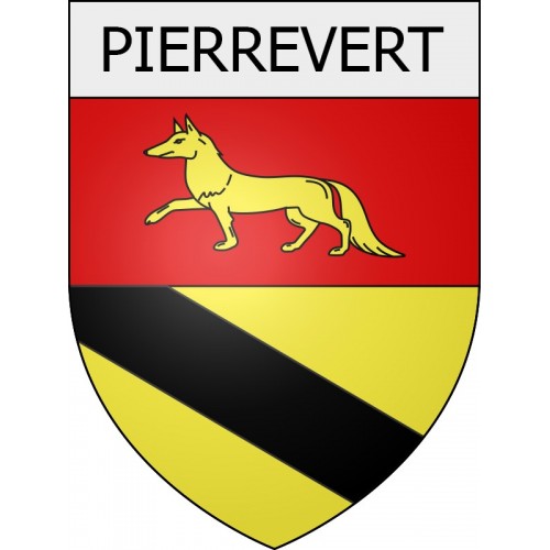 pierrevert 04 ville Stickers blason autocollant adhésif