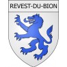 revest-du-bion 04 ville Stickers blason autocollant adhésif