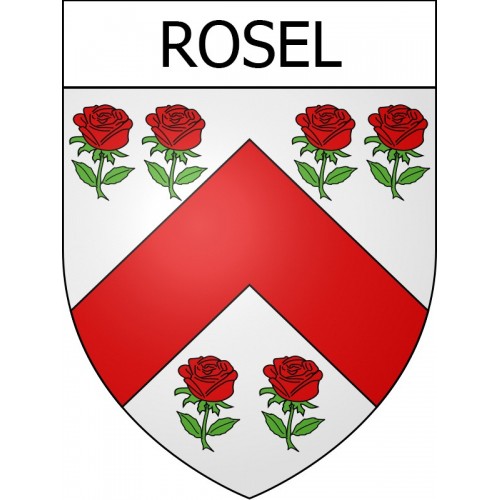 Stickers coat of arms Rosel adhesive sticker